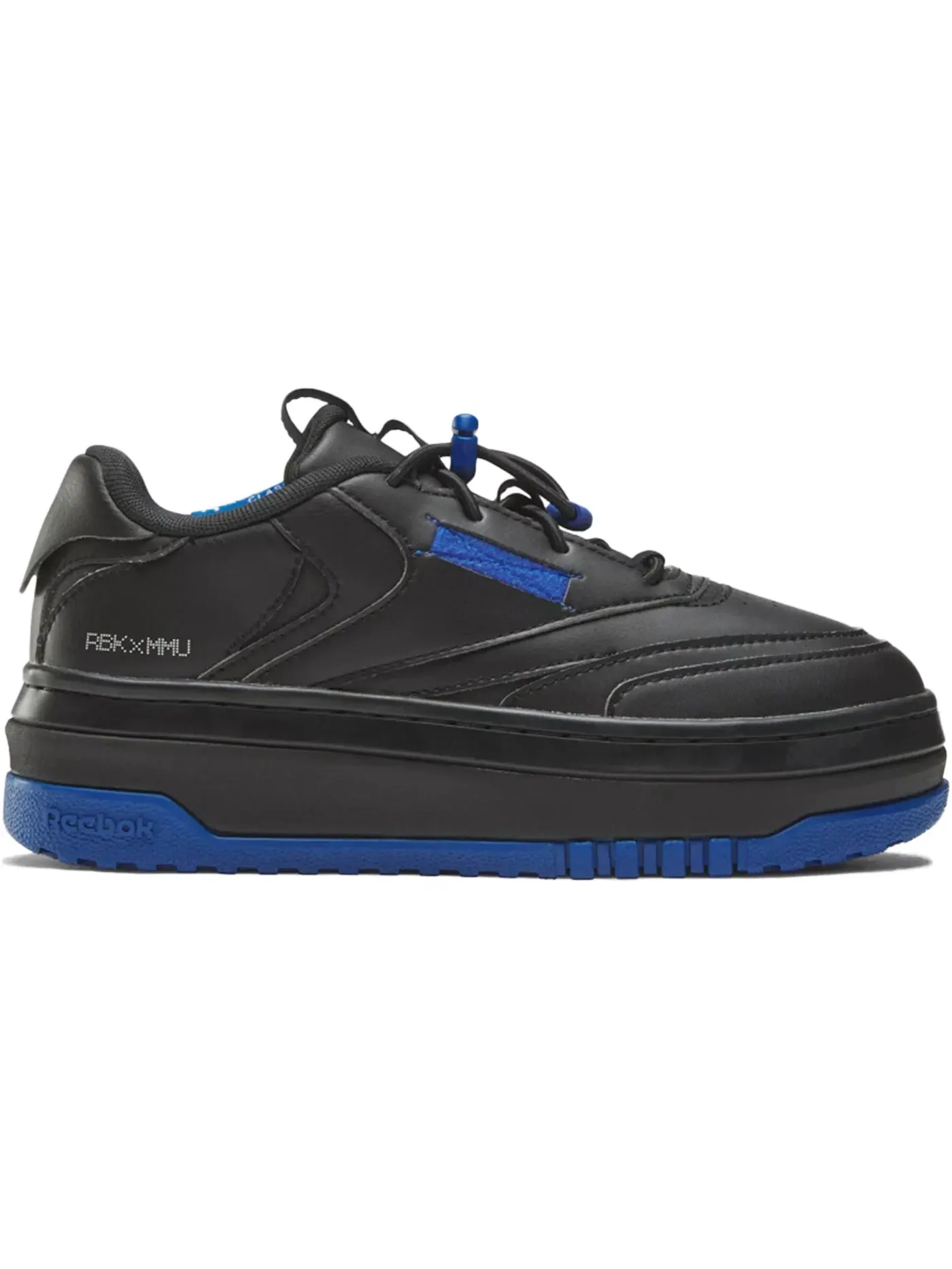 Кроссовки женские Reebok Club C Extra Vegan, Lifestyle — изображение 1 из 1, черный/синий/белый
