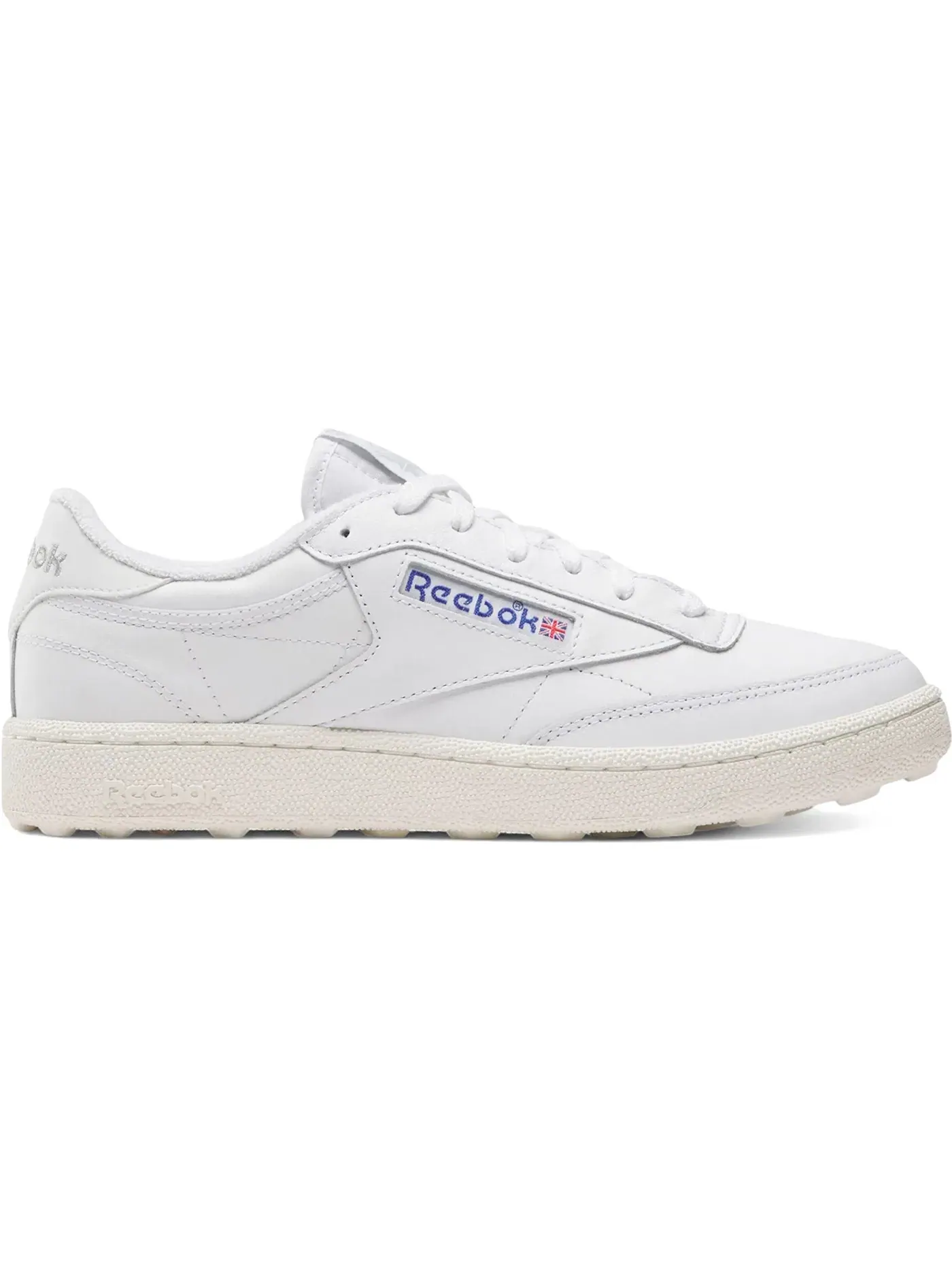 Кроссовки для гольфа Reebok Club C Golf, кожа/синтетика — изображение 1 из 1, белый