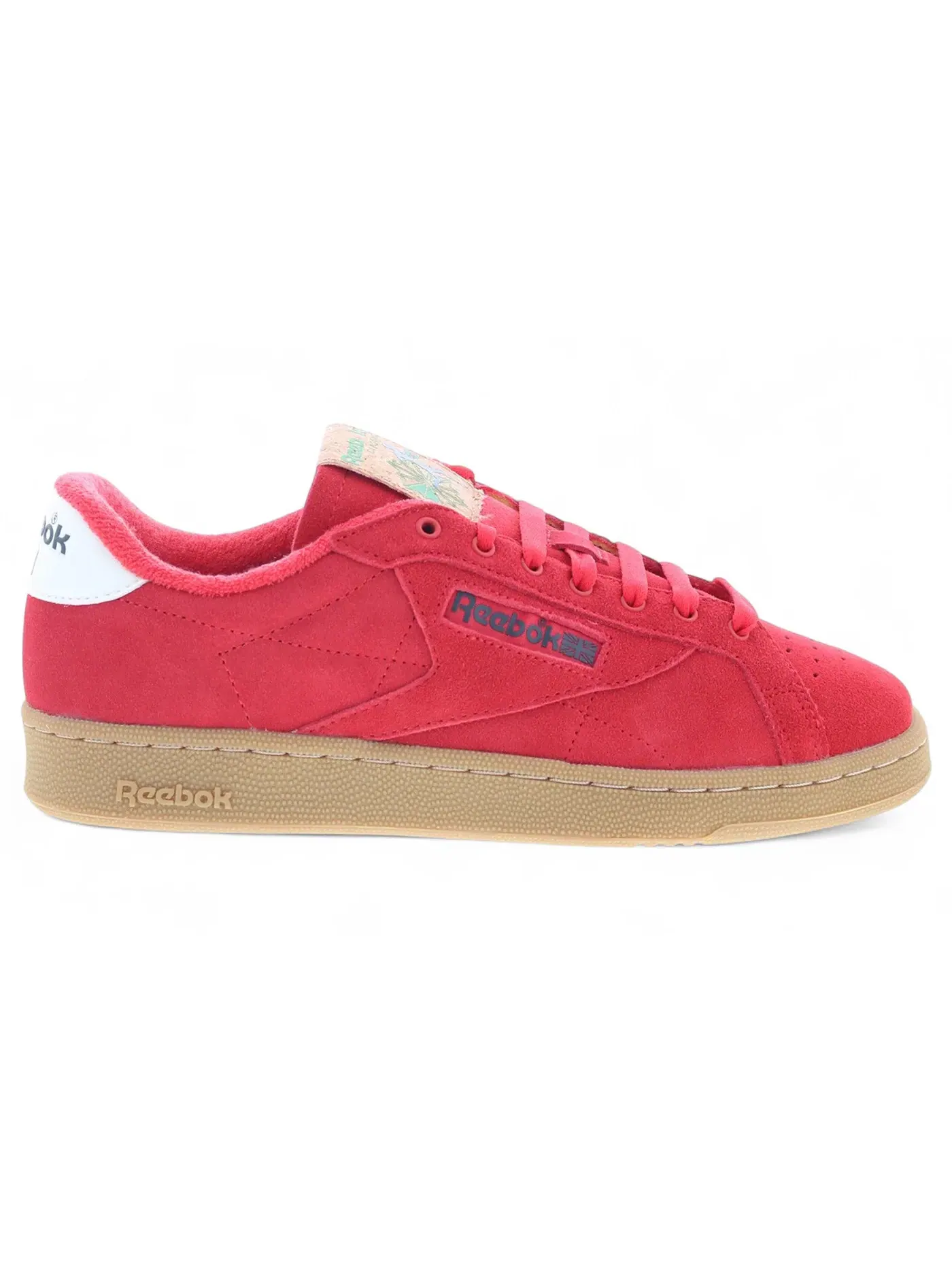 Кроссовки мужские Reebok Club C Grounds, Lifestyle — изображение 1 из 1, красный/зеленый