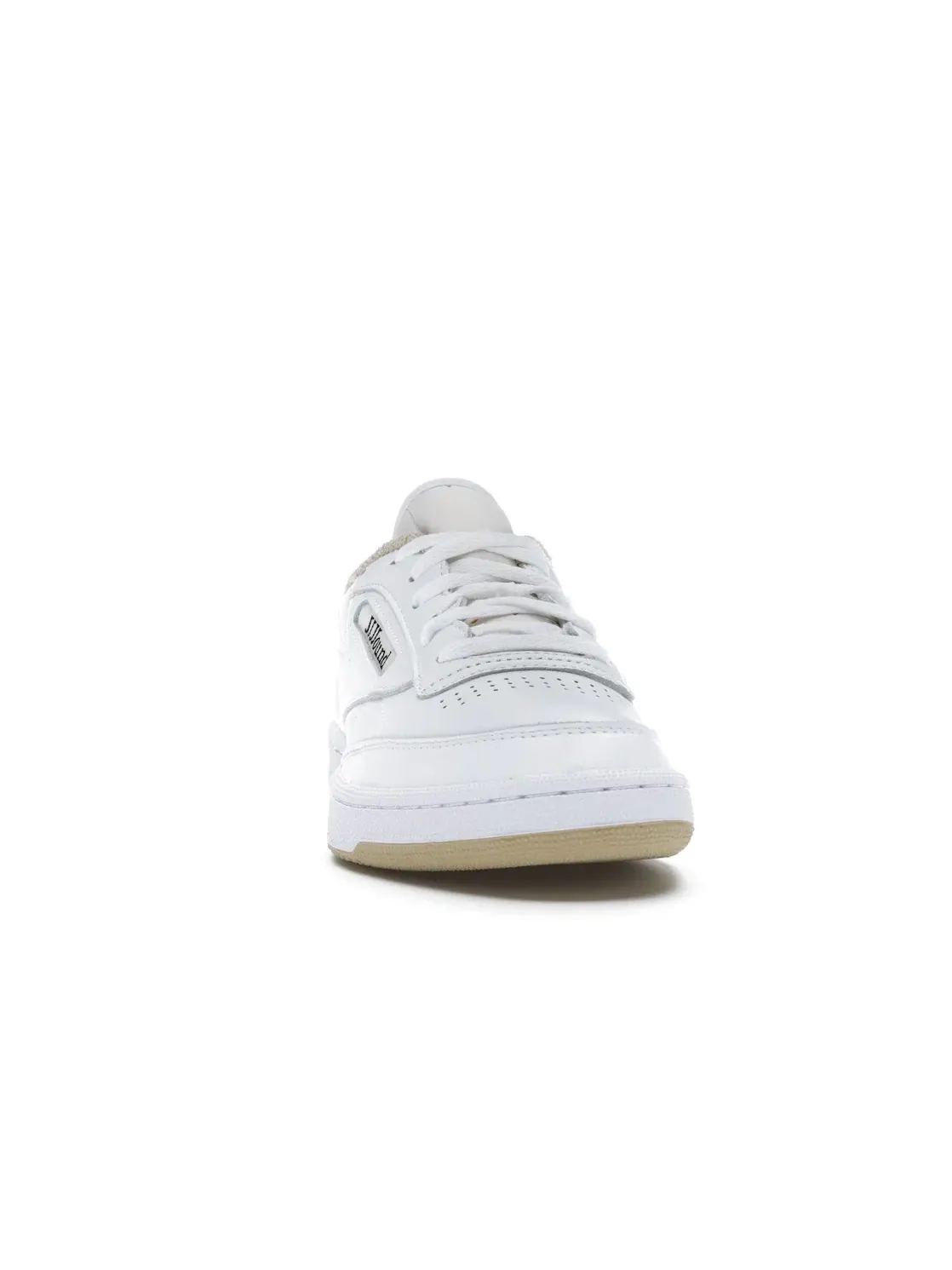 Кроссовки мужские Reebok Club C White Beige кожаные — изображение 2 из 4, белый бежевый