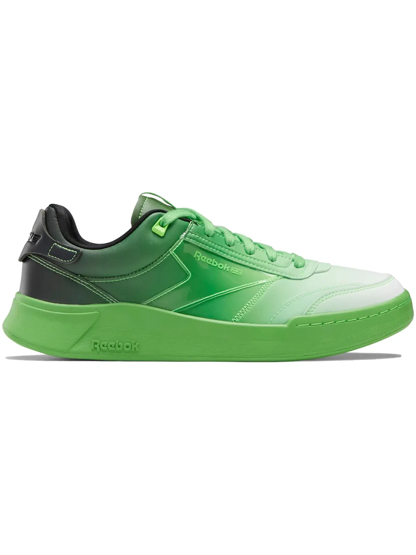 Кроссовки мужские Reebok Club C Legacy Très Rasché Anahata Heart Chakra — изображение 1 из 1, зеленый/черный/белый