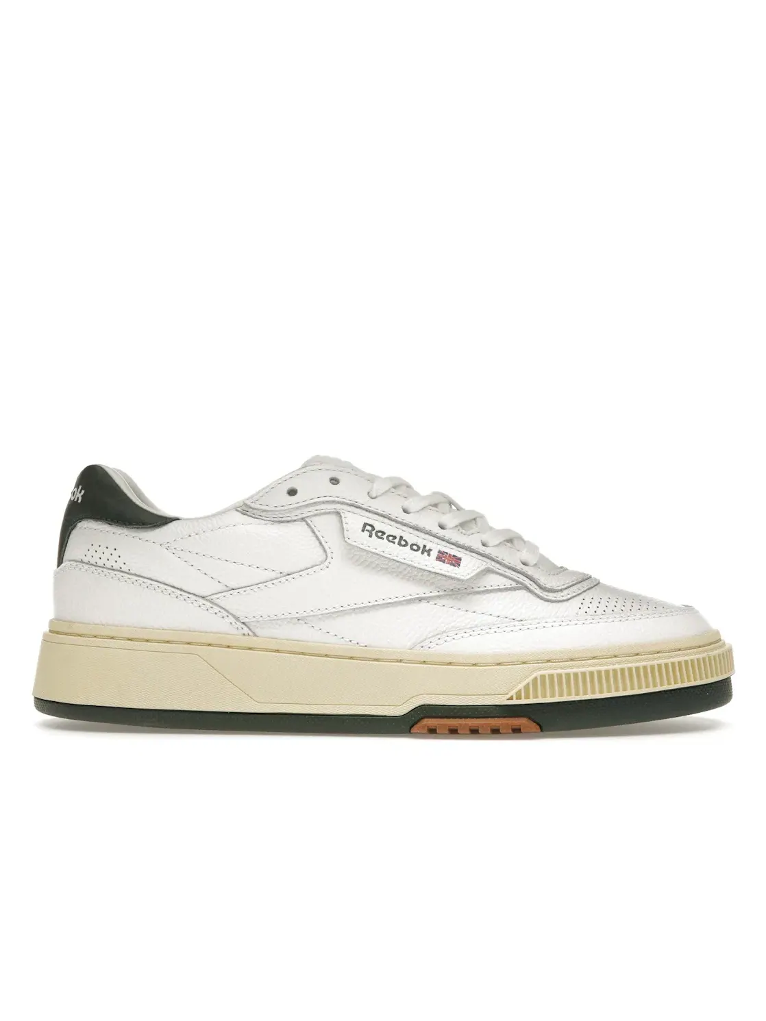 Кроссовки мужские Reebok Club C LTD, для активного отдыха — изображение 1 из 4, винтажный белый/зеленый
