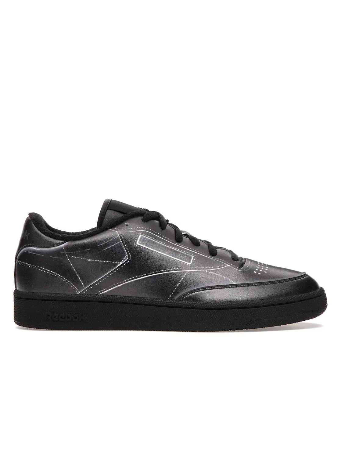 Кроссовки мужские Reebok Lifestyle Club C, кожаные — изображение 1 из 4, черный