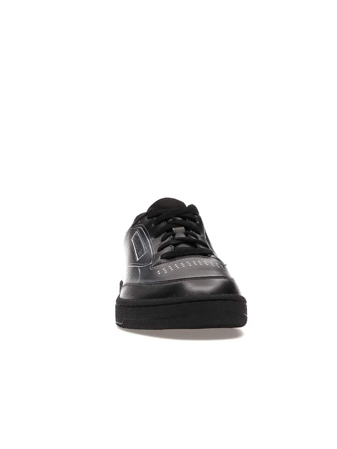 Кроссовки мужские Reebok Lifestyle Club C, кожаные — изображение 2 из 4, черный