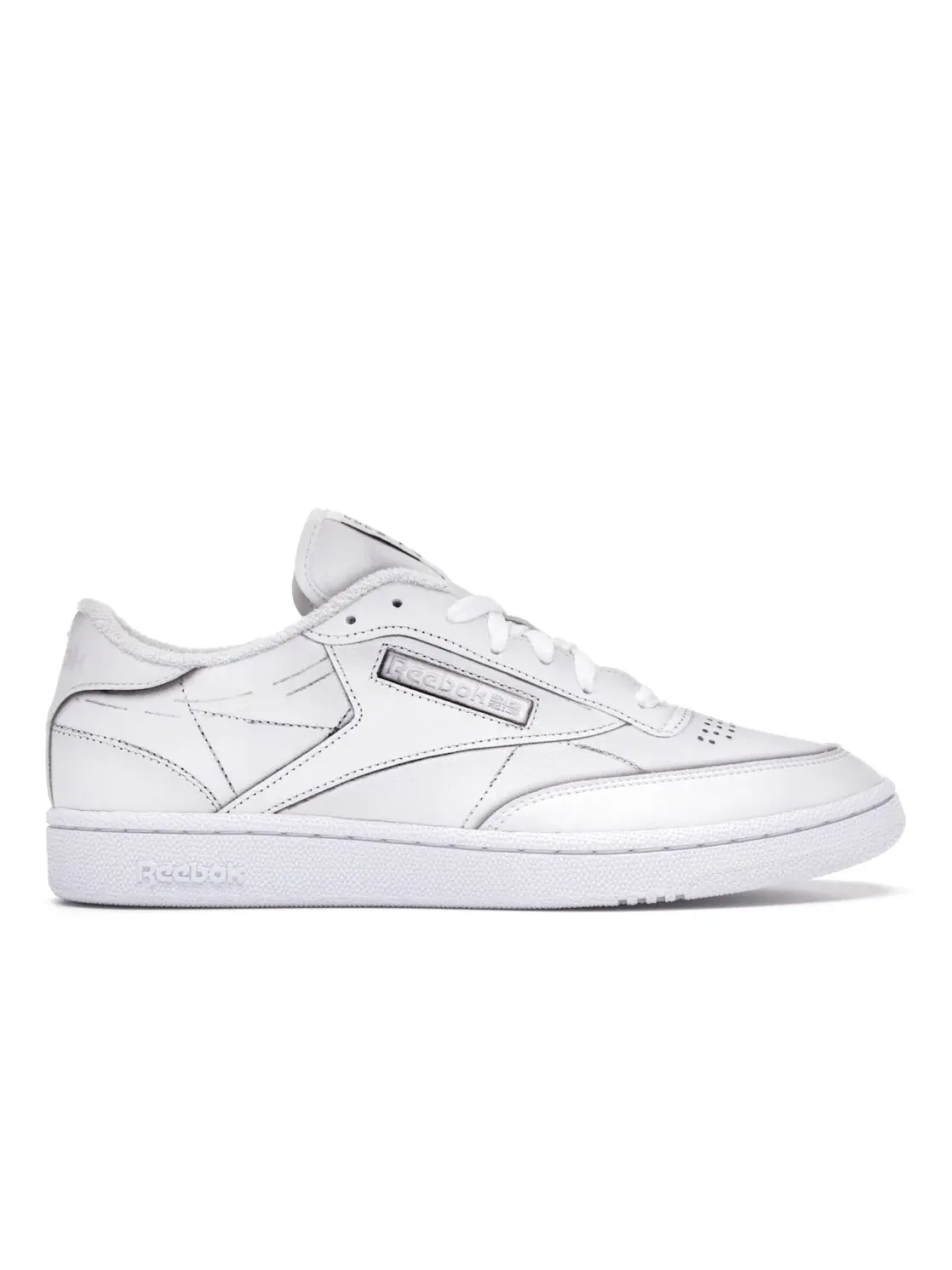 Кроссовки мужские Reebok Club C Maison Margiela — изображение 1 из 4, белый/белый/белый