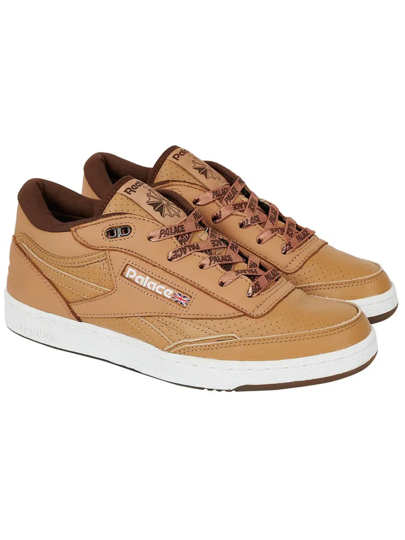 Кроссовки мужские Reebok Club C Mid II Revenge, замша и текстиль — изображение 2 из 2, коричневый