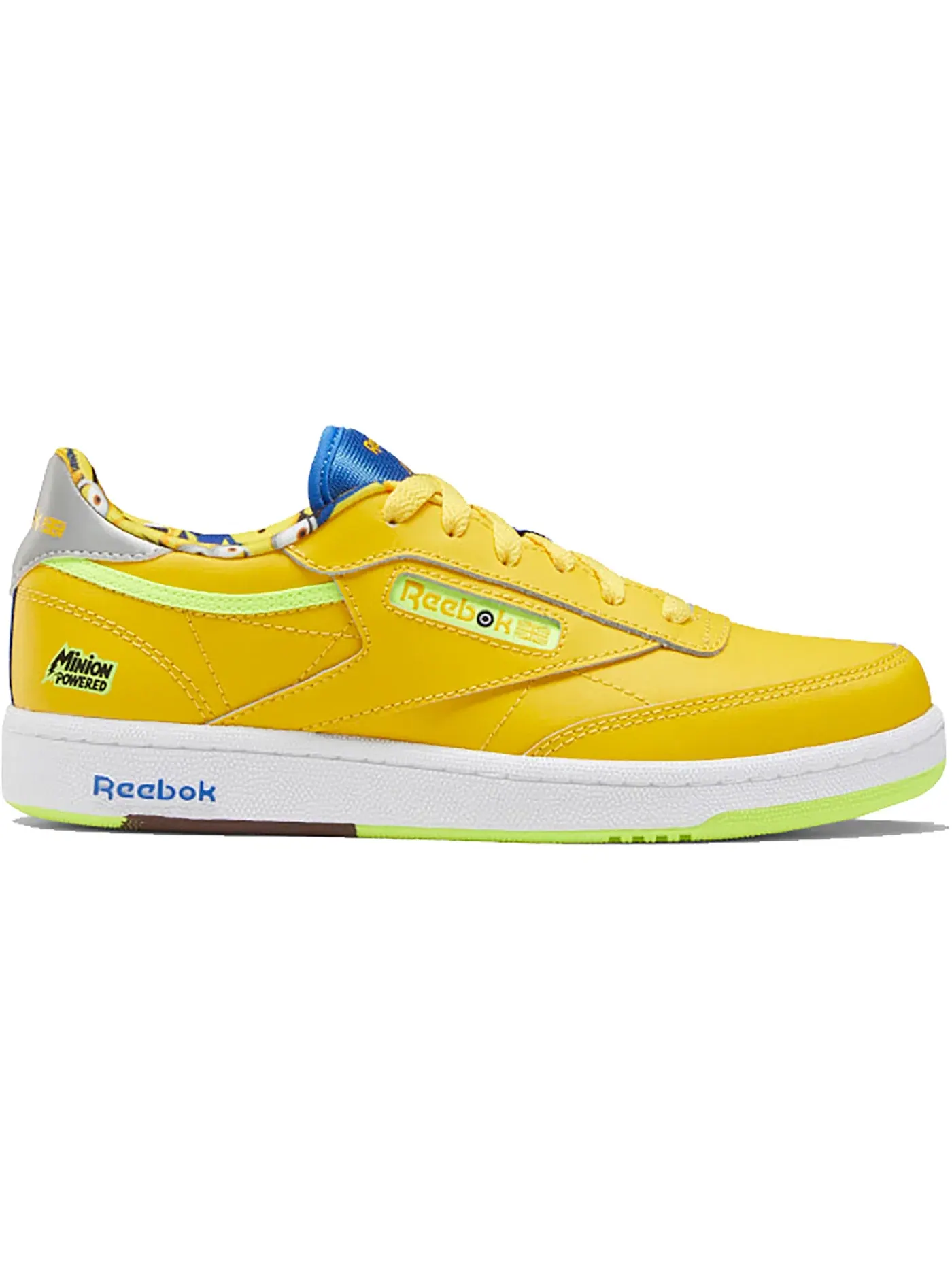 Кроссовки детские Reebok Club C Minions (GS) детские, кожаные — изображение 1 из 1