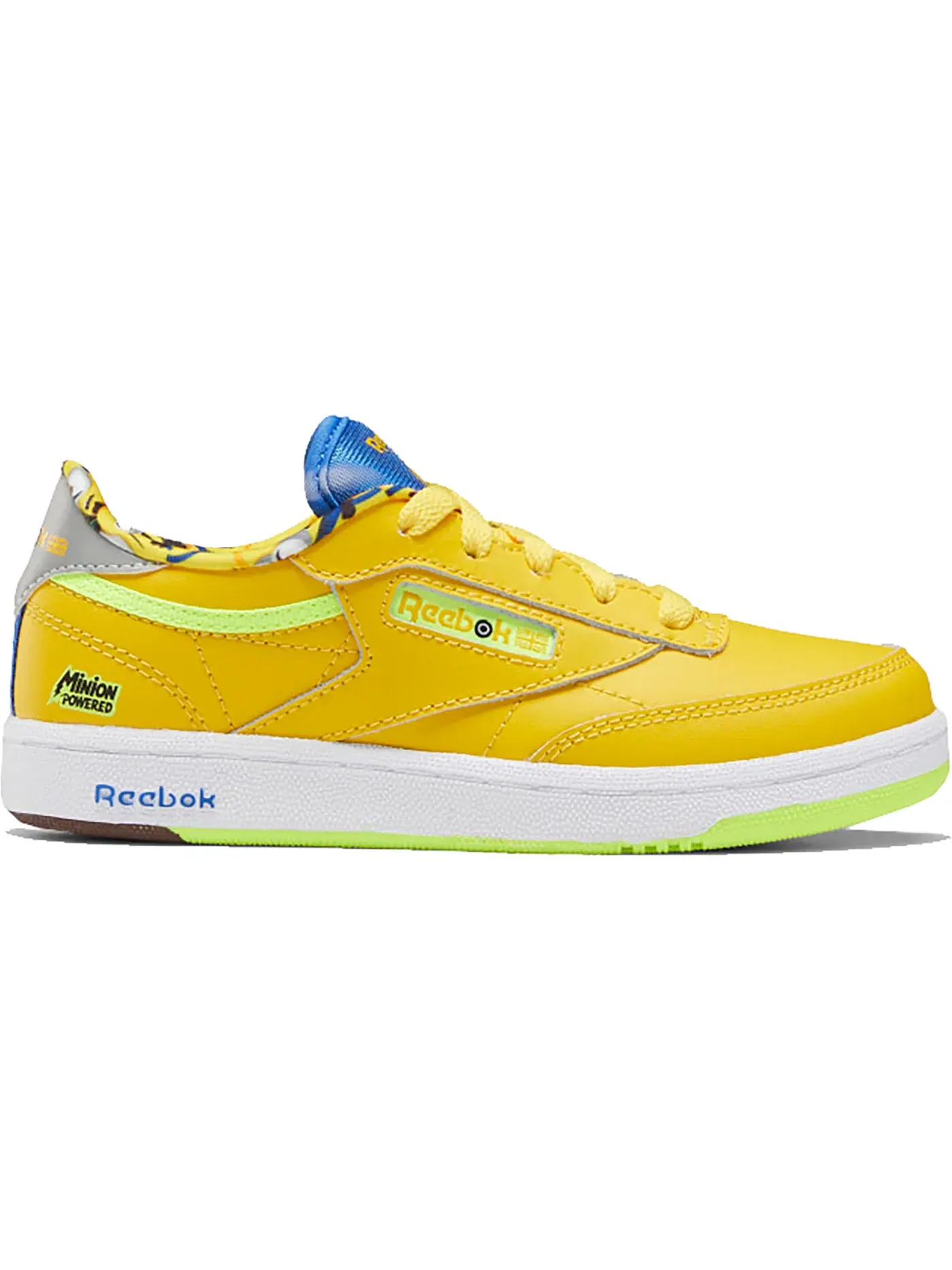 Кроссовки детские Reebok Club C Lifestyle, вдохновленные Minions — изображение 1 из 1