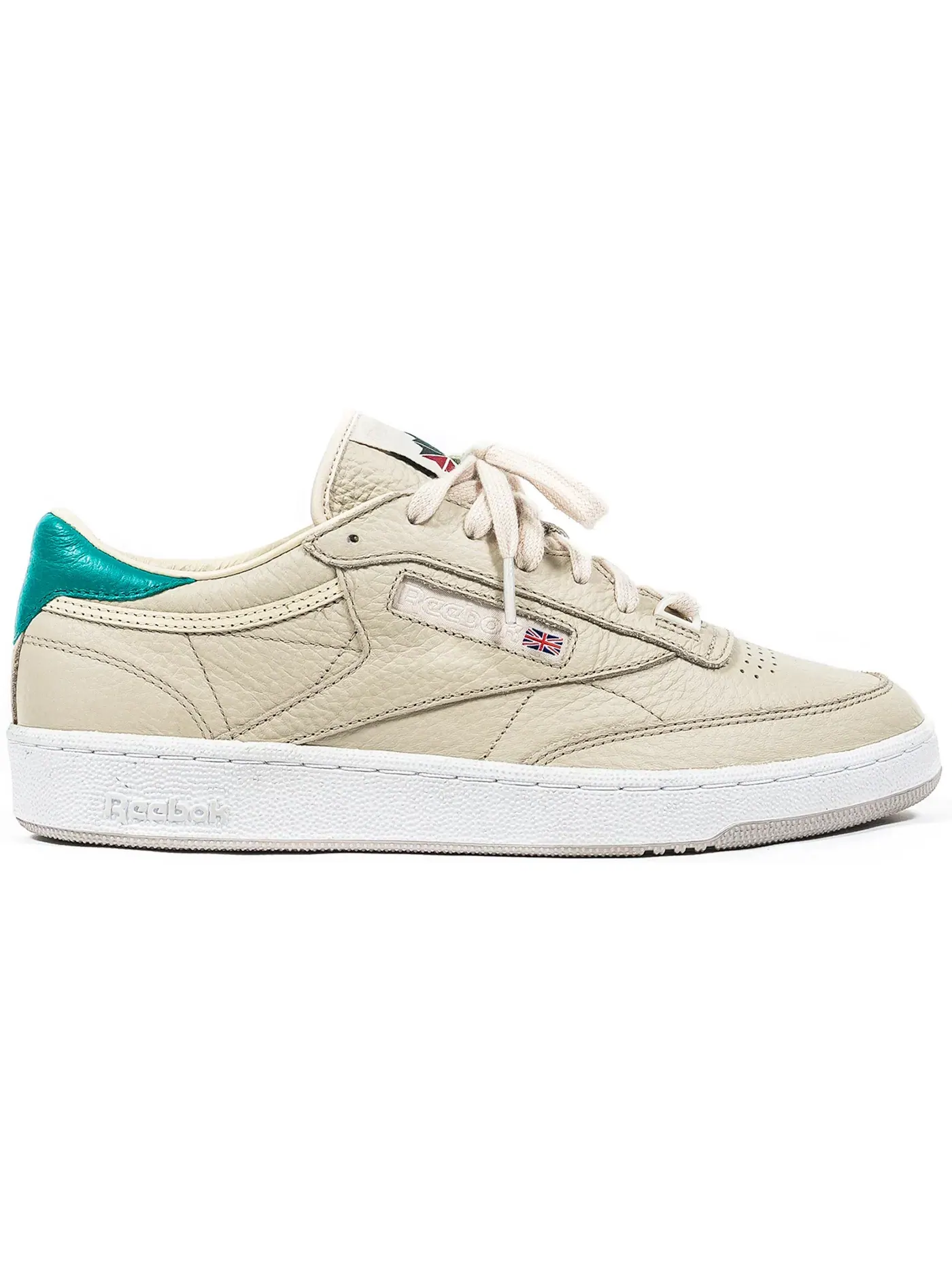 Кроссовки мужские Reebok Club C Lifestyle, кожаные — изображение 1 из 1, белый