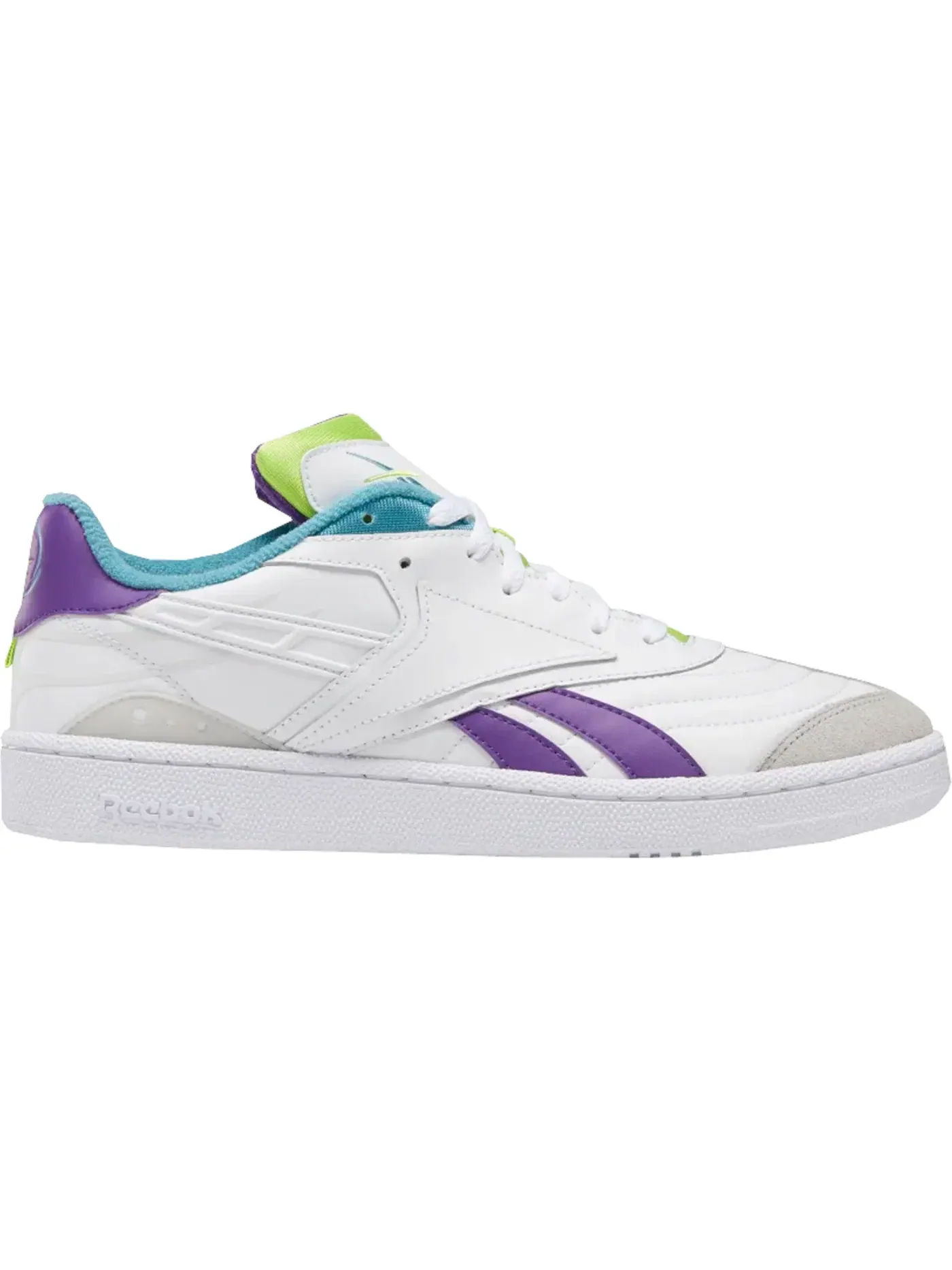 Кроссовки мужские Reebok Club C RC 1.0, Lifestyle — изображение 1 из 1, белый/фиолетовый/серый