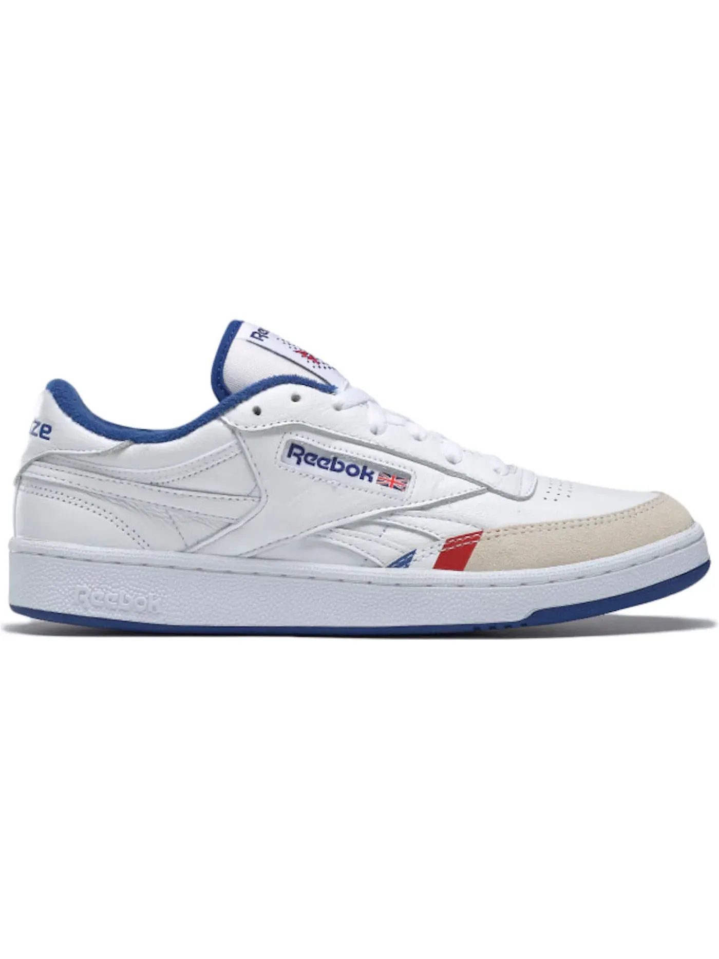 Кроссовки мужские Reebok Club C Revenge, кожаные — изображение 1 из 1, белый/серый