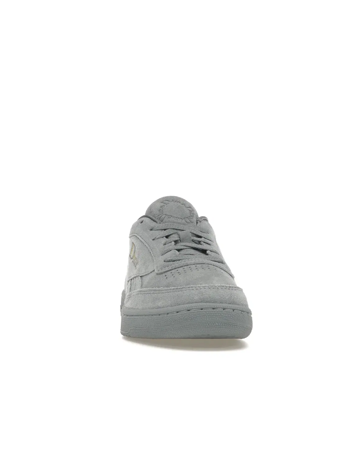 Кроссовки мужские Reebok Lifestyle Club C Revenge, кожа и замша — изображение 2 из 4, золотистый металлик