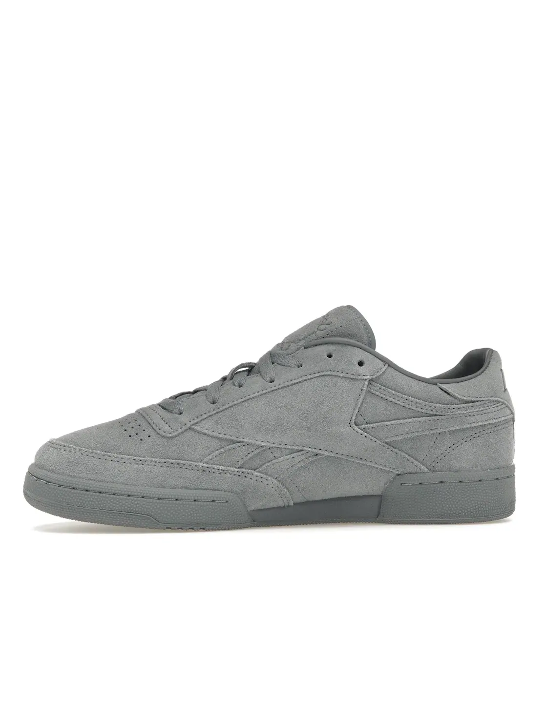 Кроссовки мужские Reebok Lifestyle Club C Revenge, кожа и замша — изображение 3 из 4, золотистый металлик