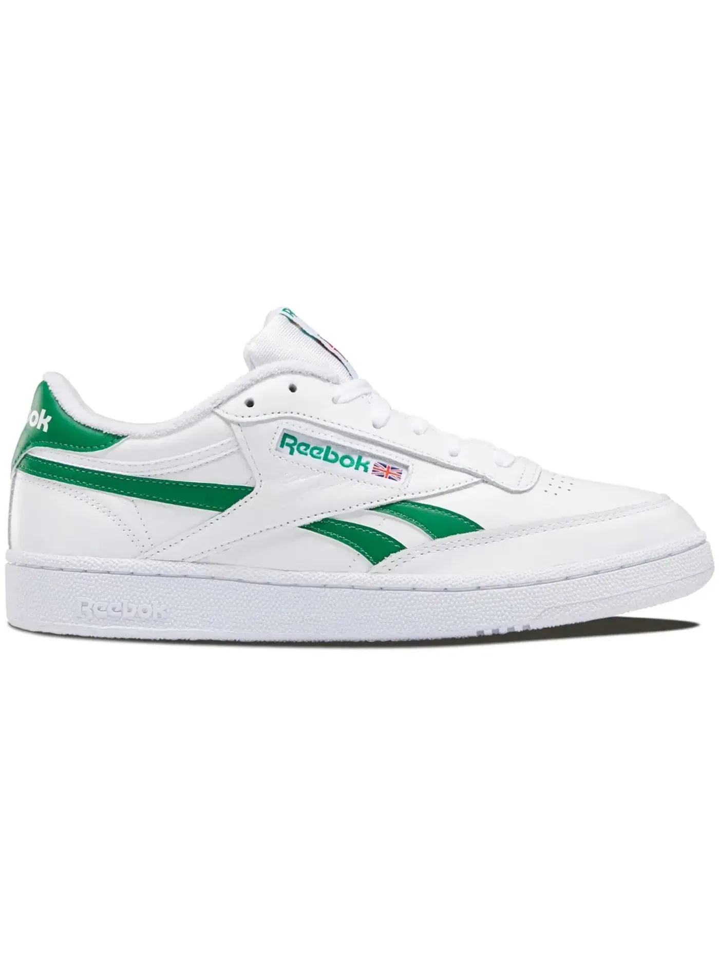 Кроссовки мужские Reebok Club C Revenge, Lifestyle — изображение 1 из 1, белый/зеленый