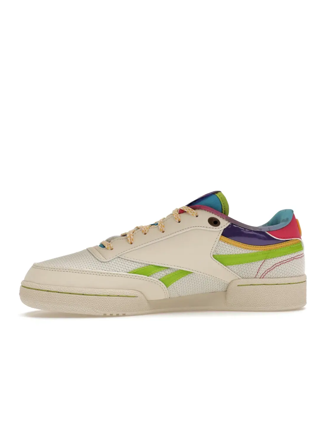 Кроссовки мужские Reebok Club C Revenge Lifestyle Cream/Green/Purple — изображение 3 из 4