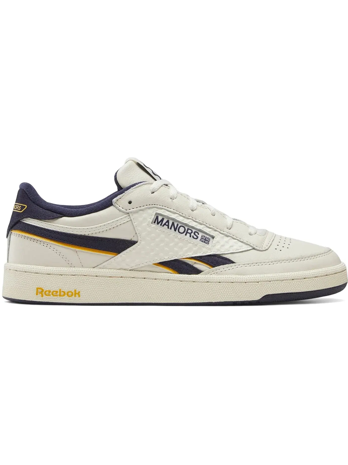 Кроссовки мужские Reebok Club C Revenge Vintage, кожаные — изображение 1 из 1, желтый