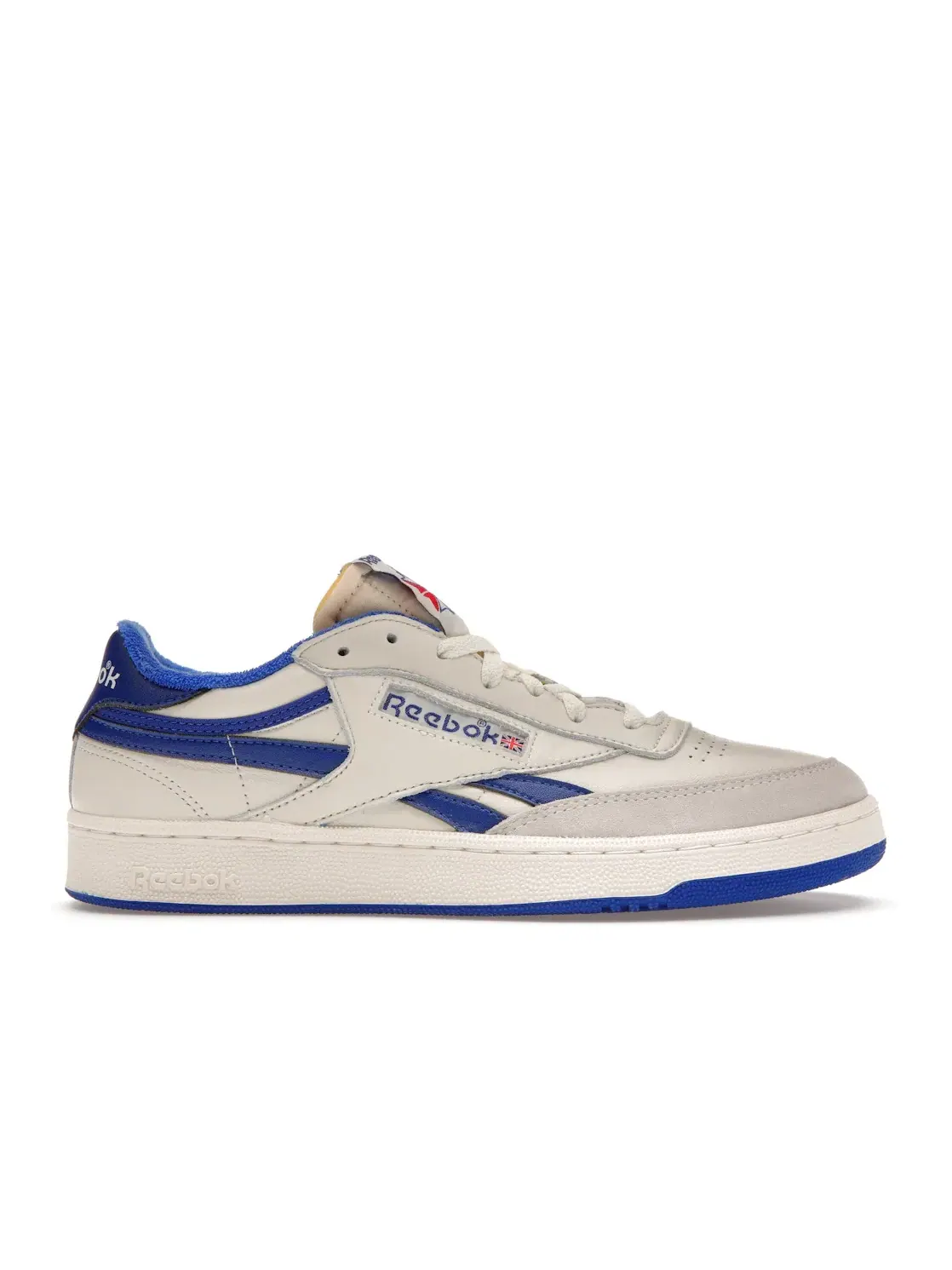 Кроссовки мужские кожаные Reebok Club C Revenge Vintage, винтажный стиль — изображение 1 из 4, красный