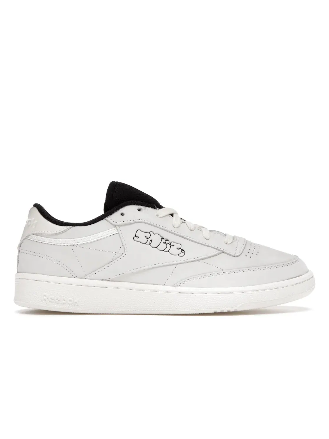 Кроссовки мужские Reebok Club C Lifestyle с принтом — изображение 1 из 4, черный