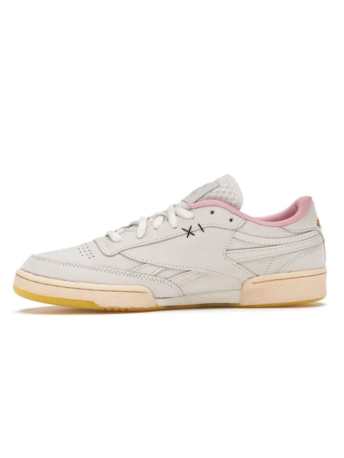 Кроссовки Reebok Club C Tom & Jerry Tom, кожаные — изображение 3 из 4, розовый