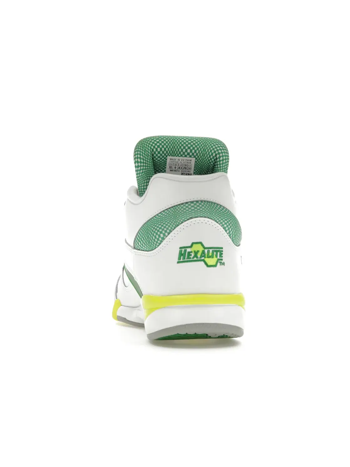 Кроссовки мужские Reebok Court Victory Pump, с технологией Pump — изображение 4 из 4, белый/зеленый
