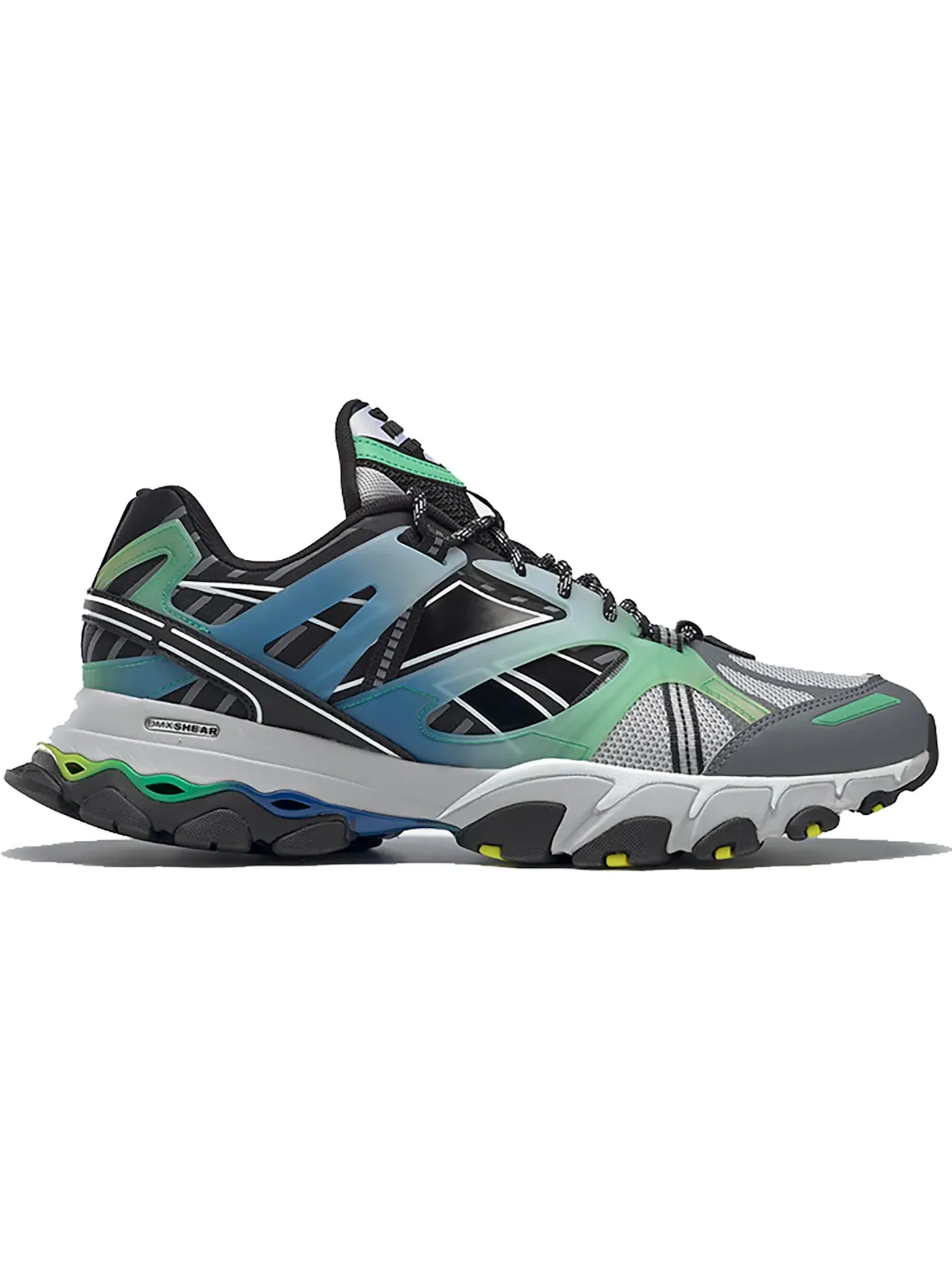 Кроссовки мужские Reebok DMX Trail Shadow, Lifestyle — изображение 1 из 1, черный-зеленый