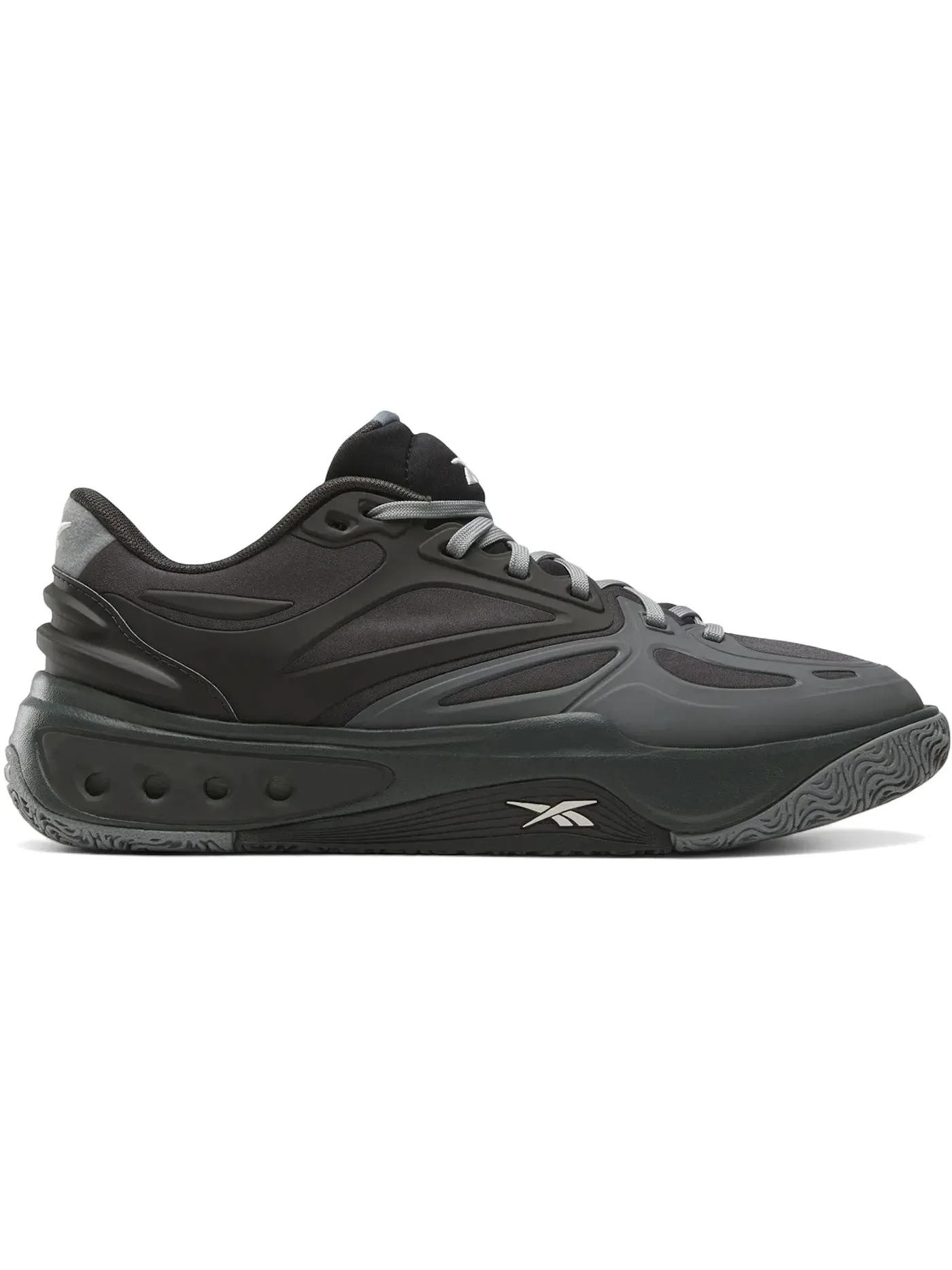 Беговые кроссовки мужские Reebok Engine A, для интенсивных тренировок — изображение 1 из 1, черный/черный/серый