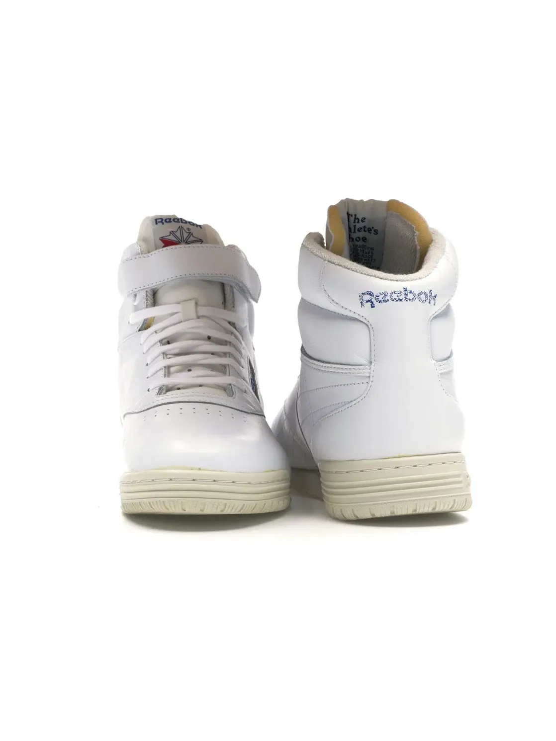 Кроссовки Reebok Ex-O-Fit Clean Hi, лимитированная серия — изображение 4 из 4, белый/белый
