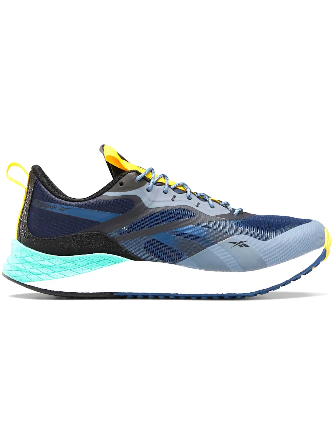 Мужские кроссовки для бега Floatride Energy 3 Adventure Reebok — изображение 1 из 1, синий//желтый