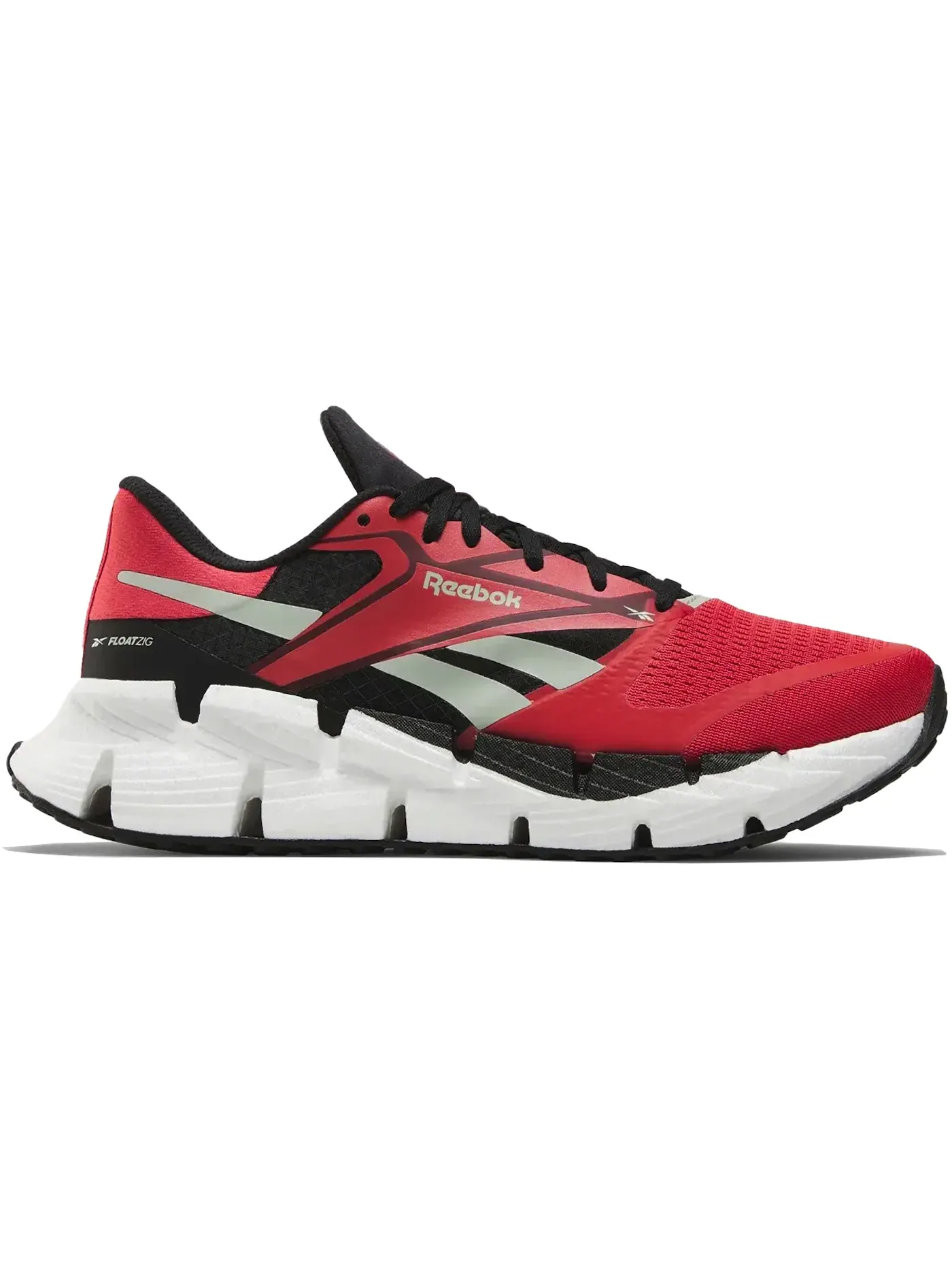 Кроссовки мужские Reebok FloatZig 1 Lifestyle, амортизация FloatZig — изображение 1 из 1, красный/серый/белый