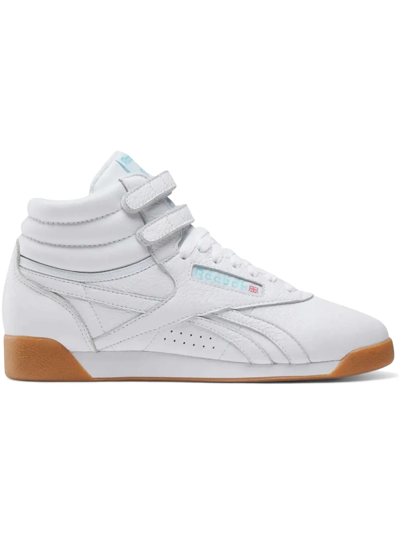 Кроссовки женские Reebok Freestyle Hi, Lifestyle — изображение 1 из 1, белый/синий