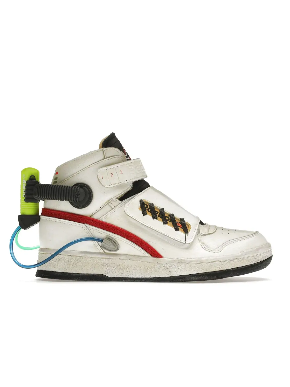 Кроссовки Reebok Ghost Smasher lifestyle, с отсоединяемым протонным рюкзаком — изображение 1 из 4, белый/серый