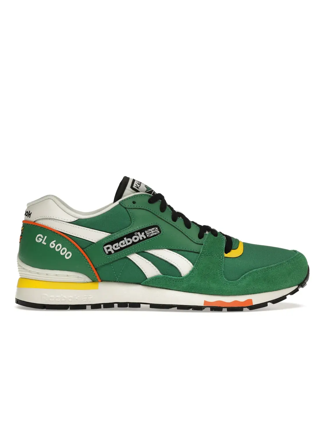 Кроссовки мужские Reebok GL 6000 Keith Haring, с принтом — изображение 1 из 4, зеленый//зеленый