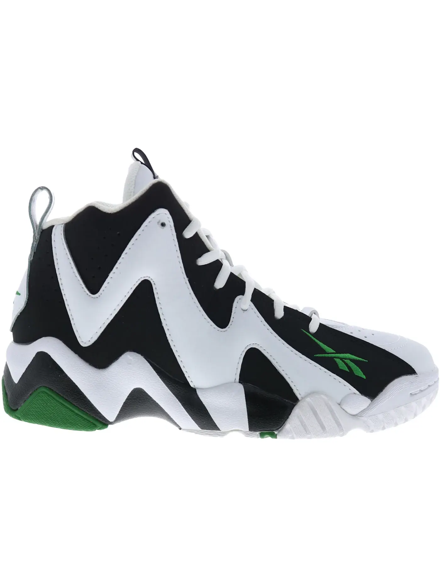 Кроссовки мужские Reebok Lifestyle Hurrikaze II — изображение 1 из 1, белый/черный/зеленый