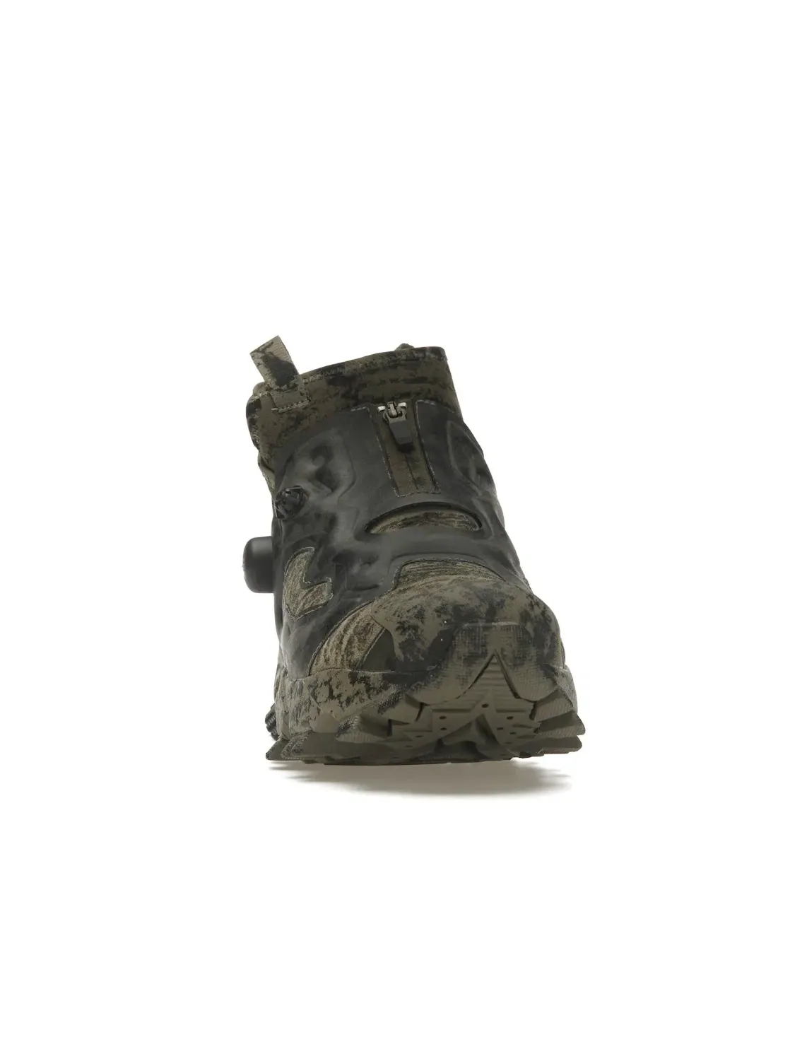 Кроссовки мужские Reebok Instapump Fury 94 Mid, средняя высота — изображение 2 из 4, зеленый/зеленый/черный