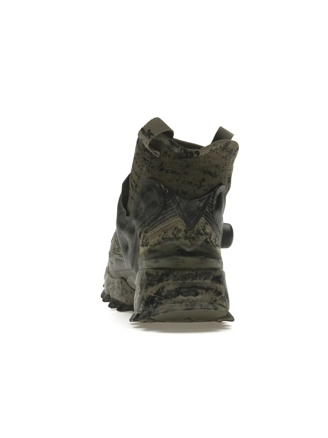 Кроссовки мужские Reebok Instapump Fury 94 Mid, средняя высота — изображение 4 из 4, зеленый/зеленый/черный