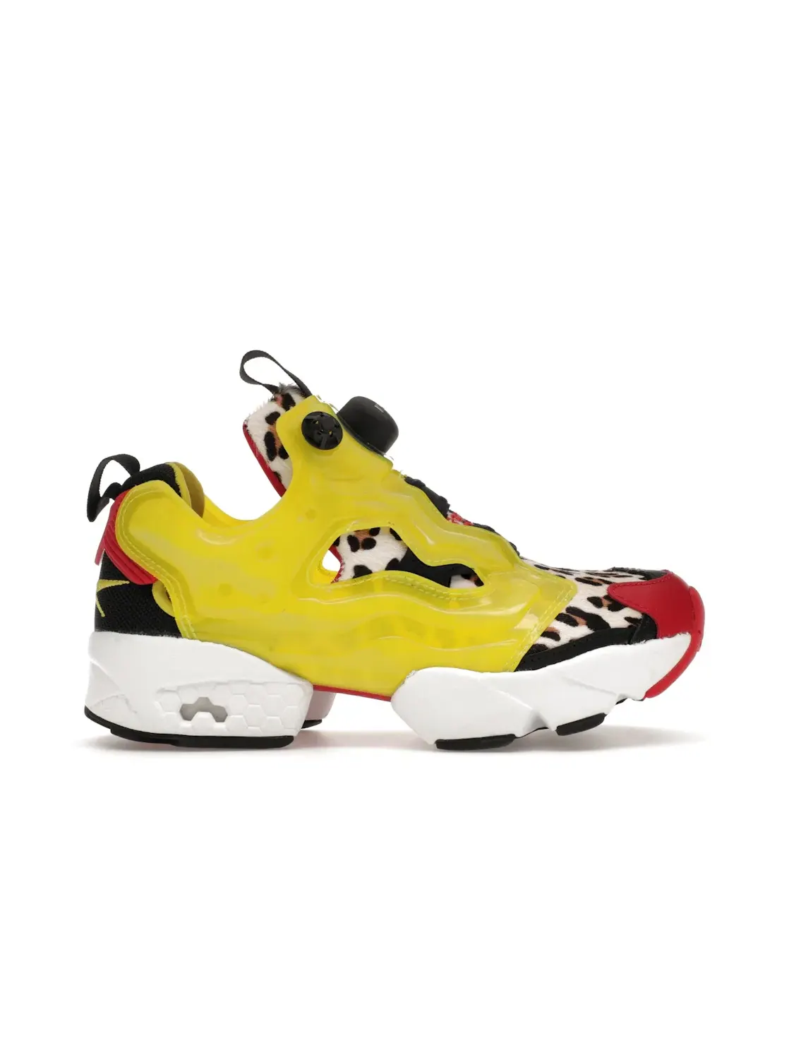 Кроссовки мужские Reebok Instapump Fury, с принтом — изображение 1 из 4, черный-красный-белый