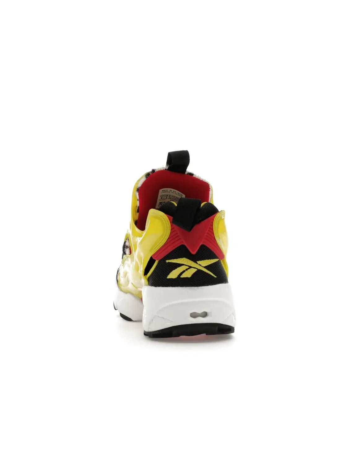 Кроссовки мужские Reebok Instapump Fury, с принтом — изображение 4 из 4, черный-красный-белый
