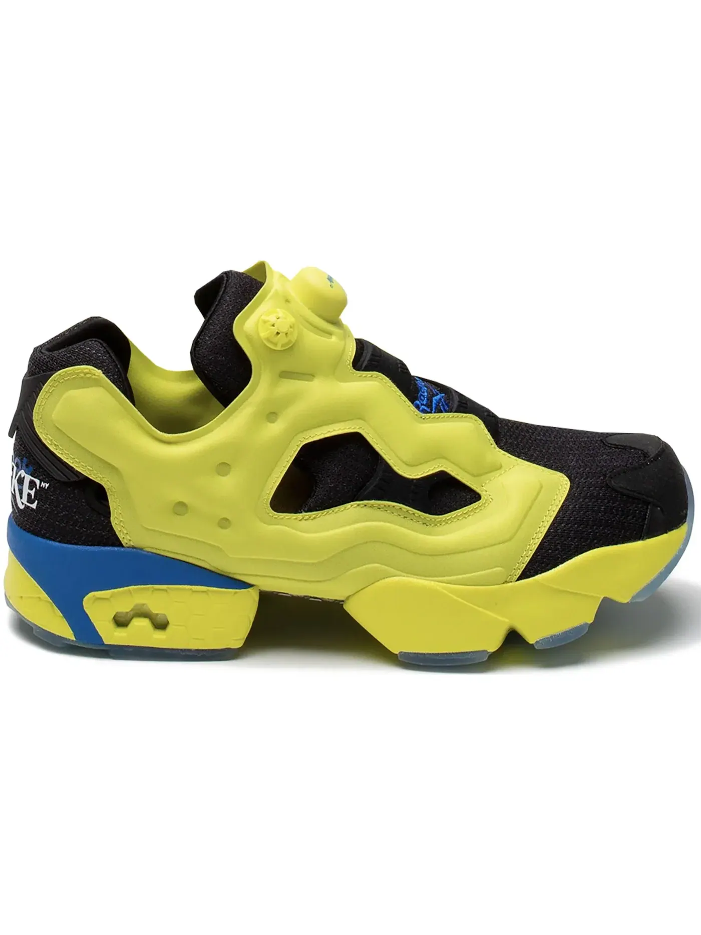 Кроссовки Reebok Instapump Fury Awake NY, Lifestyle — изображение 1 из 1, желтый/синий-черный