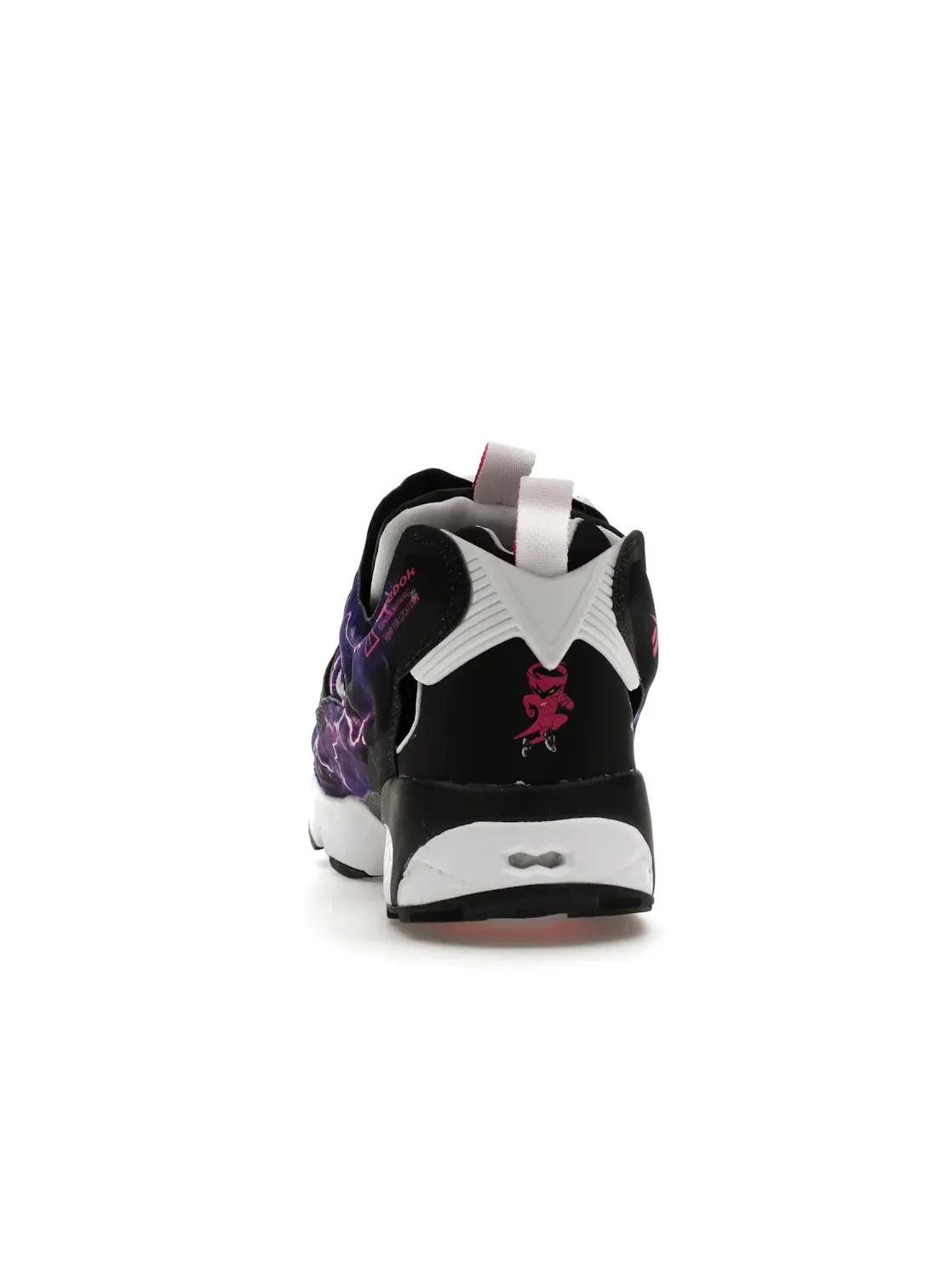 Кроссовки мужские Reebok Instapump Fury, lifestyle — изображение 4 из 4, черный/белый-фиолетовый