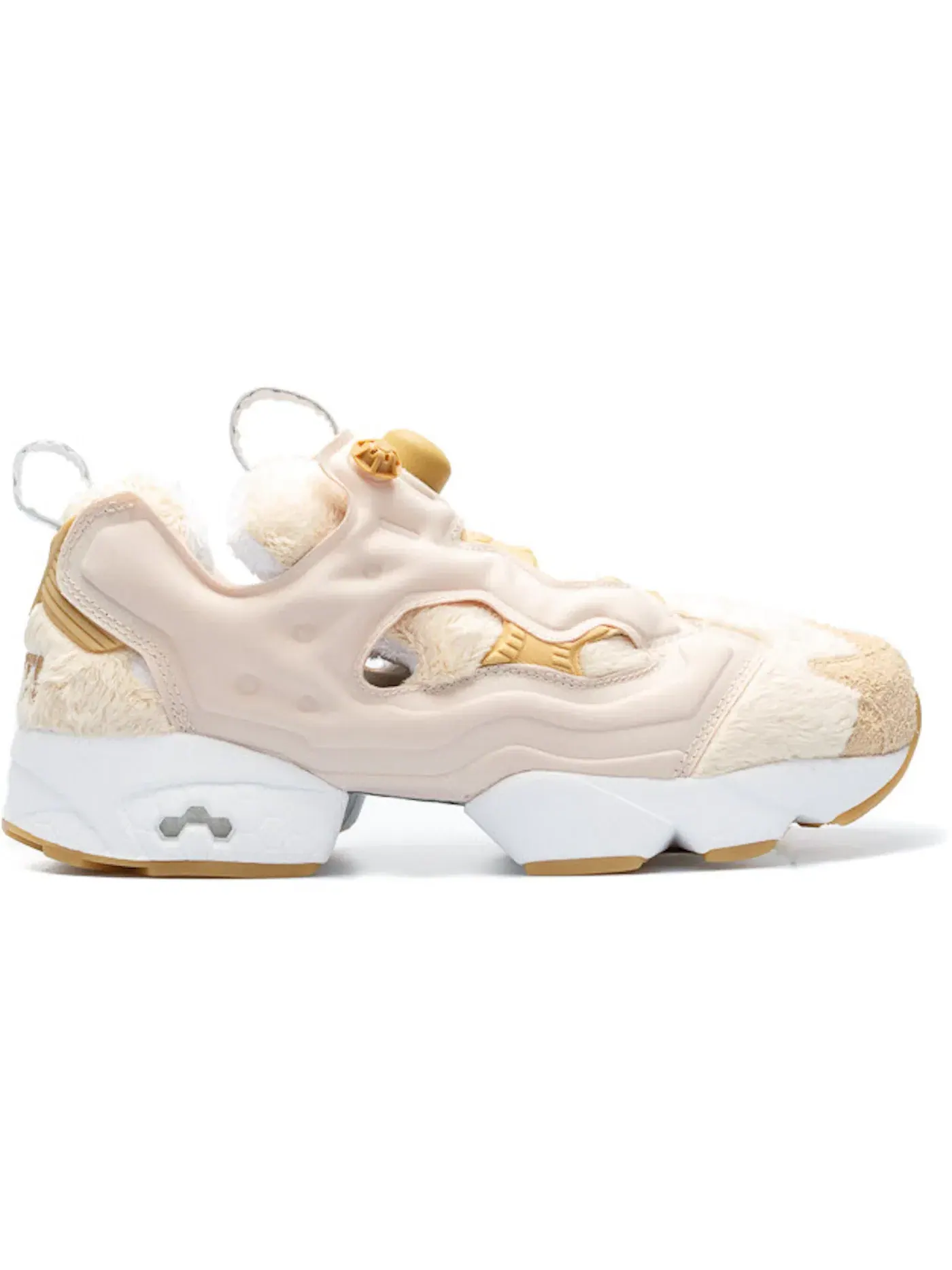 Кроссовки мужские Reebok Instapump Fury Lifestyle White Taffy White Brown — изображение 1 из 1, белый белый коричневый