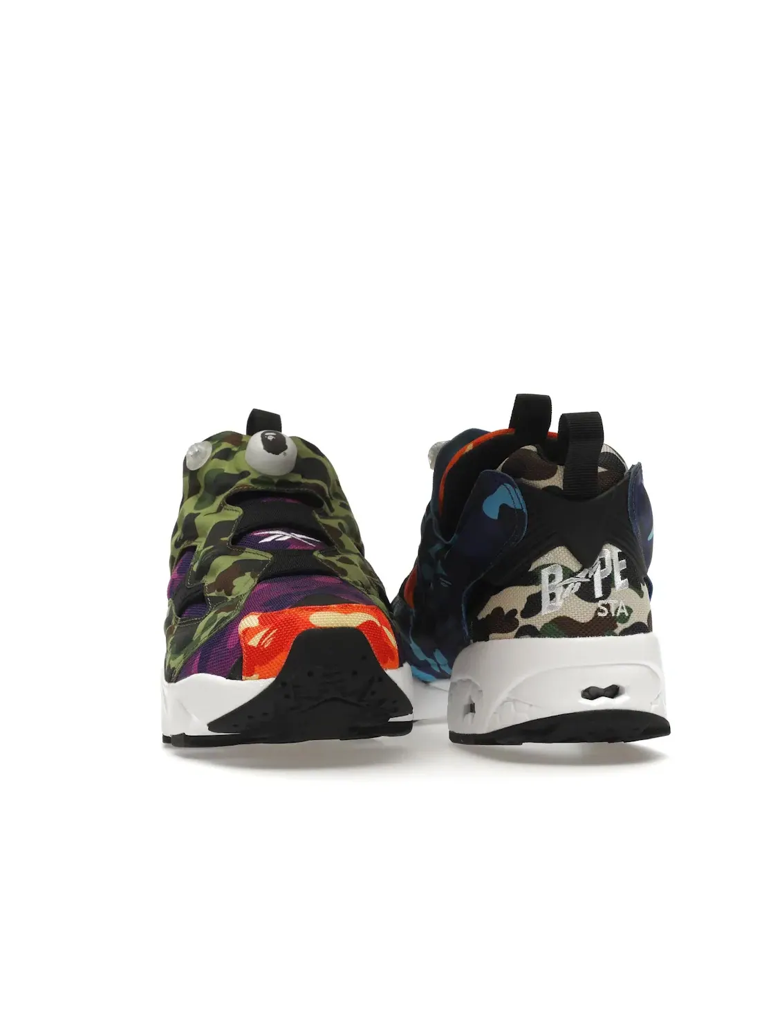 Кроссовки мужские Reebok Instapump Fury Multi-Color с камуфляжным принтом — изображение 2 из 4, мульти