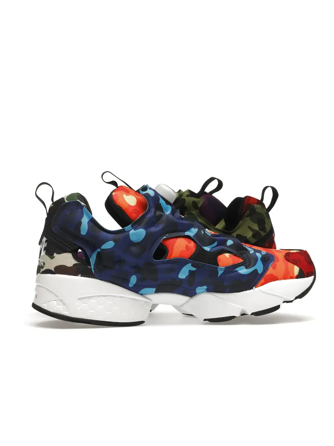 Кроссовки мужские Reebok Instapump Fury Multi-Color с камуфляжным принтом — изображение 3 из 4, мульти