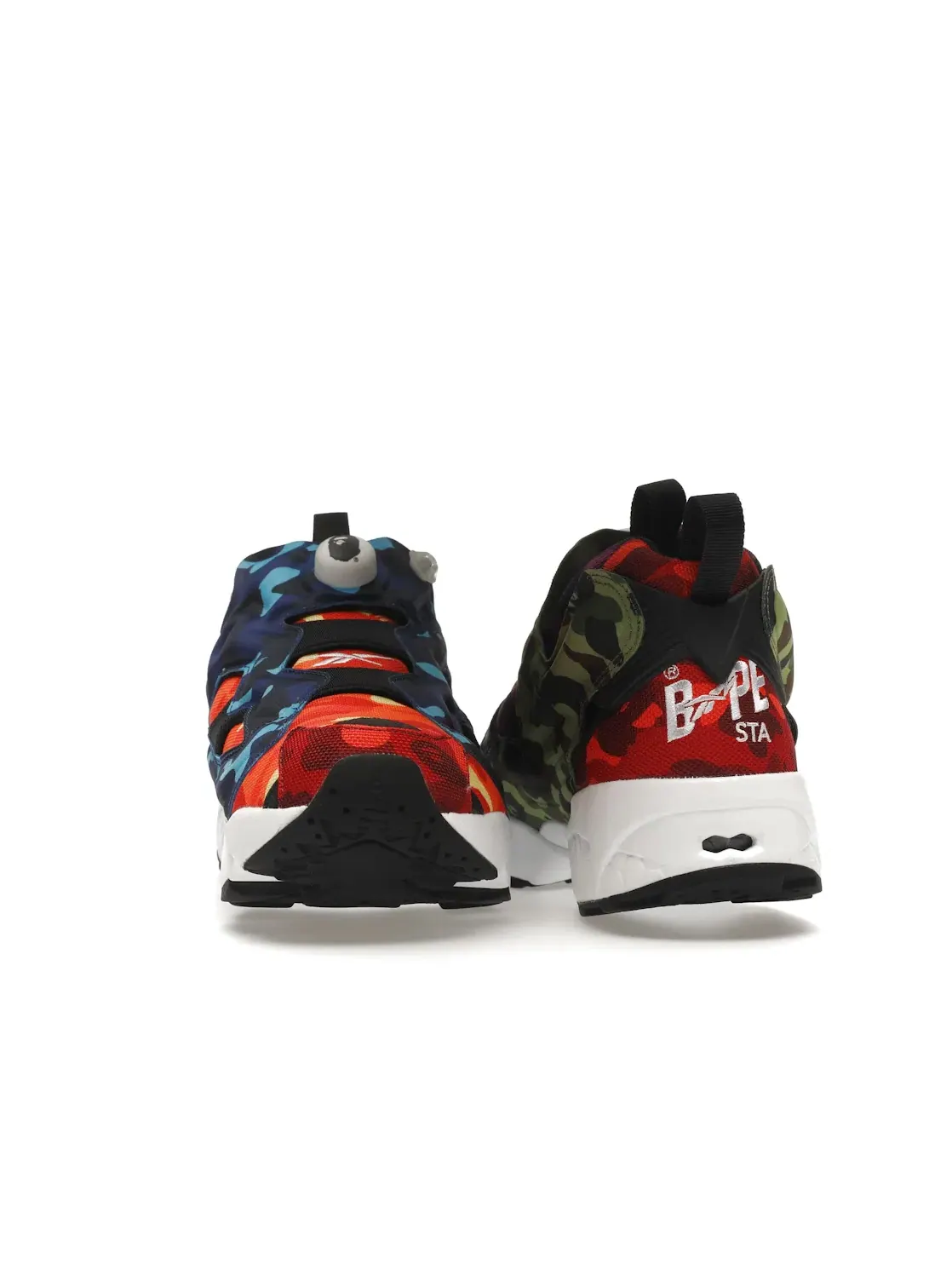 Кроссовки мужские Reebok Instapump Fury Multi-Color с камуфляжным принтом — изображение 4 из 4, мульти