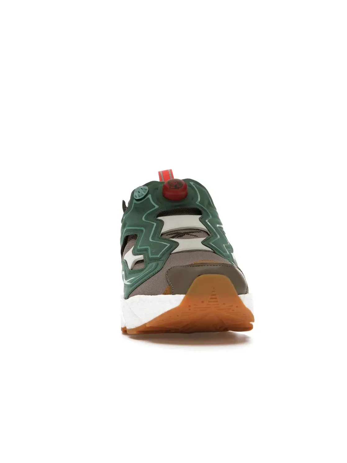 Кроссовки мужские Reebok Instapump Fury Boost Billionaire Boys Club Earth — изображение 2 из 4, зеленый серый красный