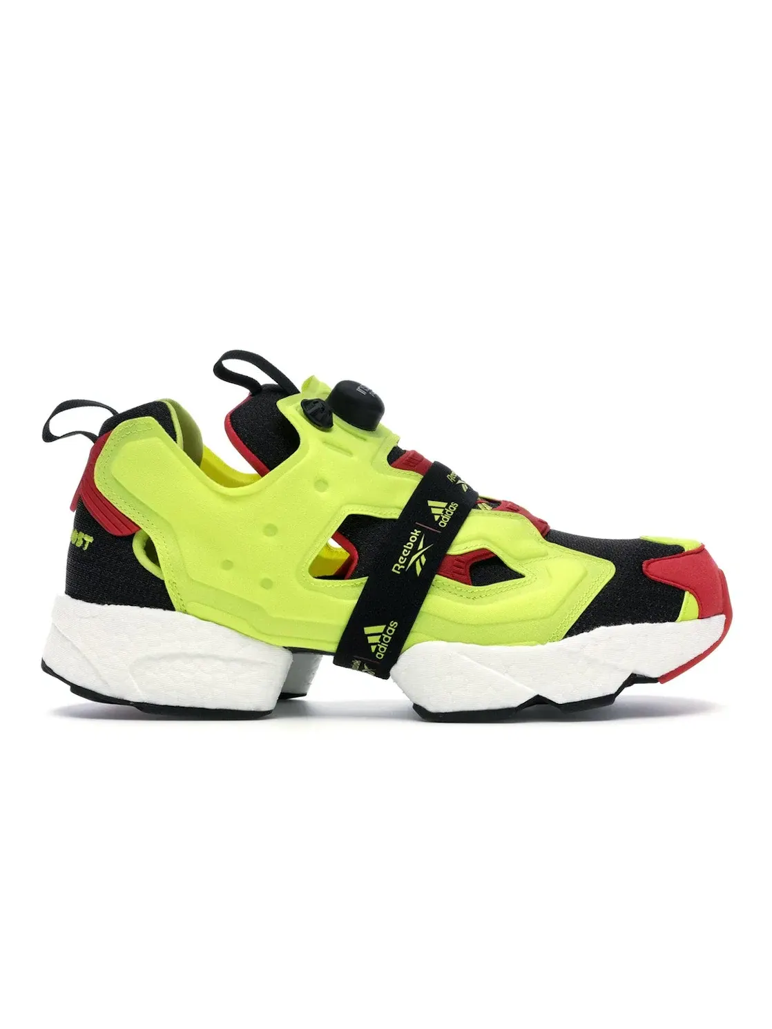 Кроссовки мужские Reebok Instapump Fury Boost Lifestyle, с технологией Boost — изображение 1 из 4, черный-красный