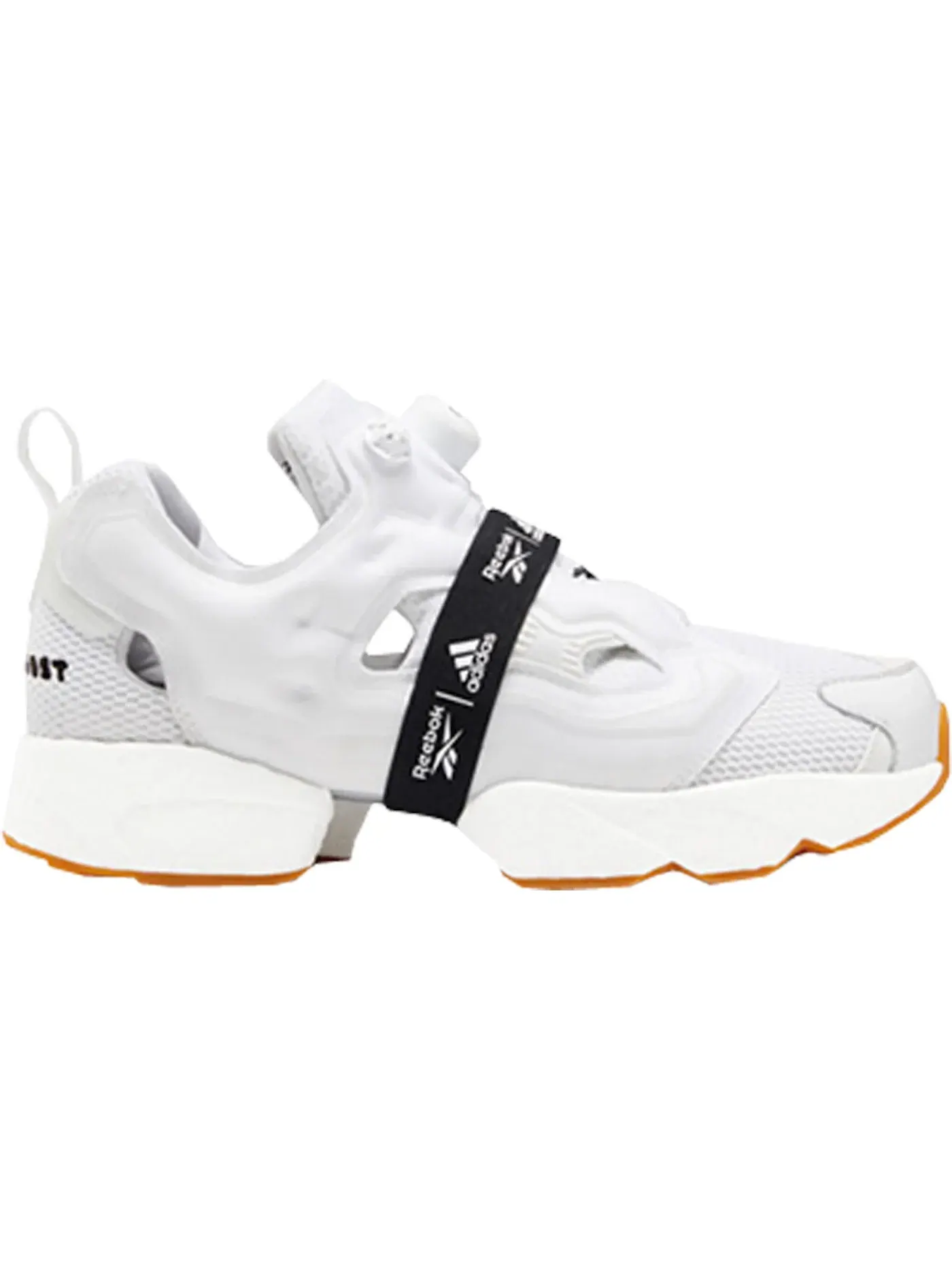Кроссовки мужские Reebok Instapump Fury Boost, с технологией Pump и амортизацией Boost — изображение 1 из 1, белый/черный
