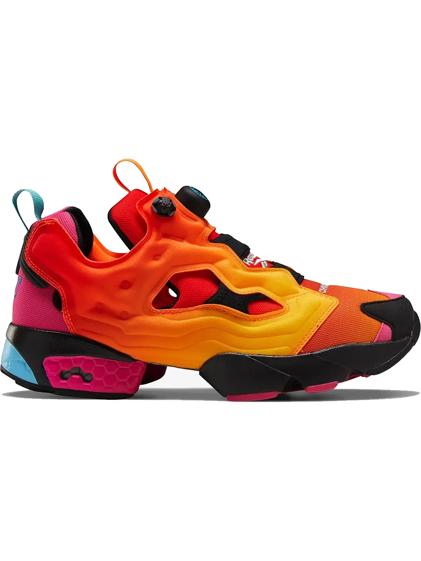 Кроссовки мужские Reebok Instapump Fury, Lifestyle — изображение 1 из 1, оранжевый/желтый-черный