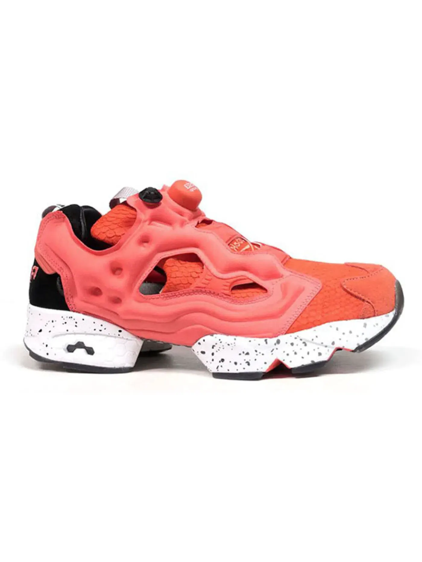 Кроссовки мужские Reebok Instapump Fury Lifestyle Pink Salmon — изображение 1 из 1, черный/белый