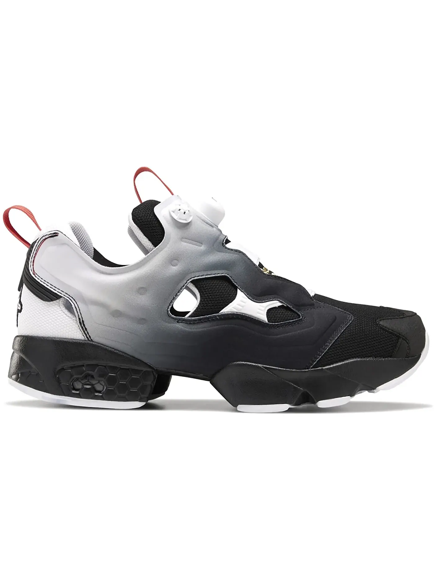Кроссовки Reebok Instapump Fury, для активного отдыха — изображение 1 из 1, черный/белый/красный