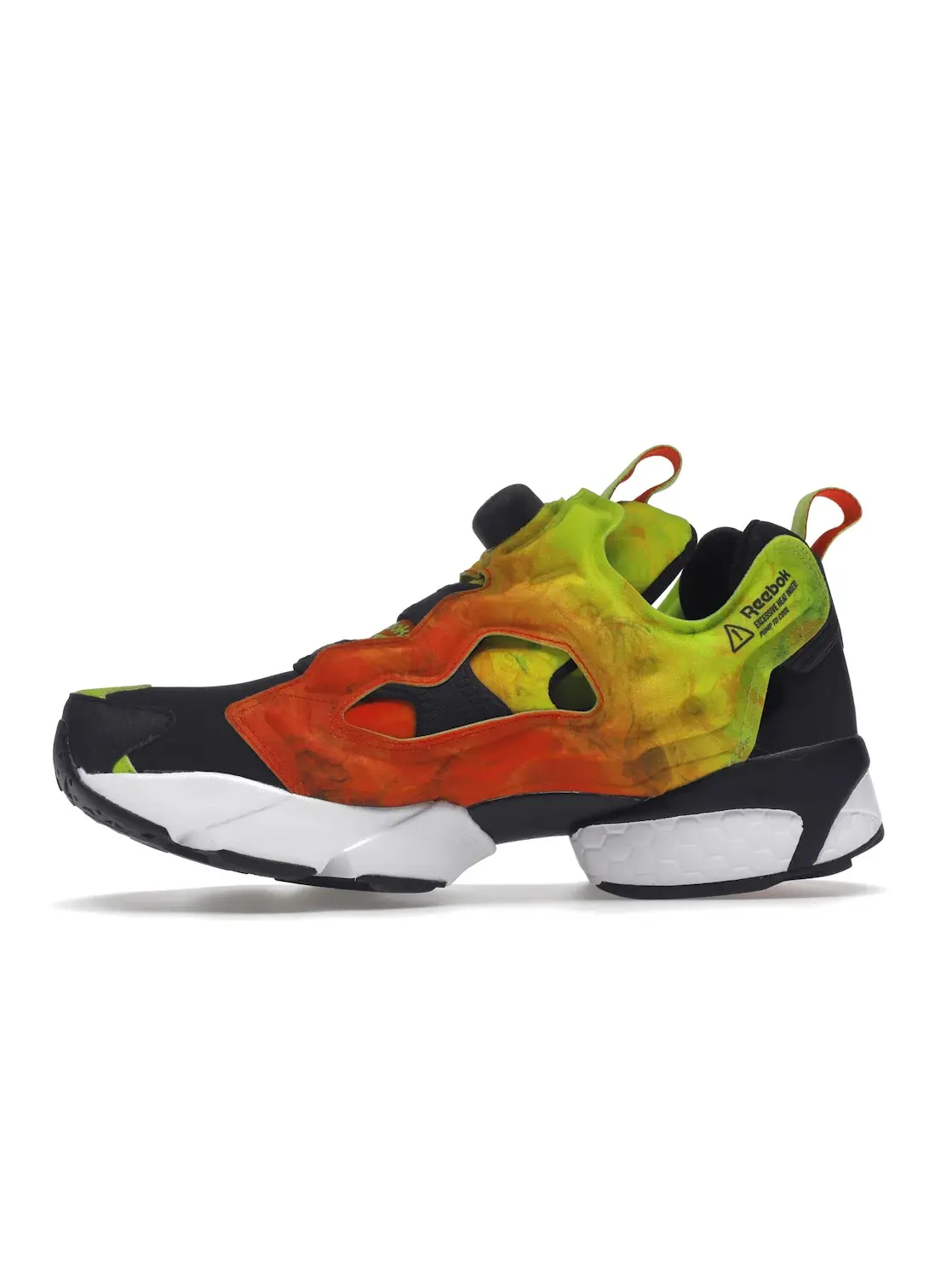 Кроссовки мужские Reebok Instapump Fury Lifestyle — изображение 3 из 4, черный/белый-красный